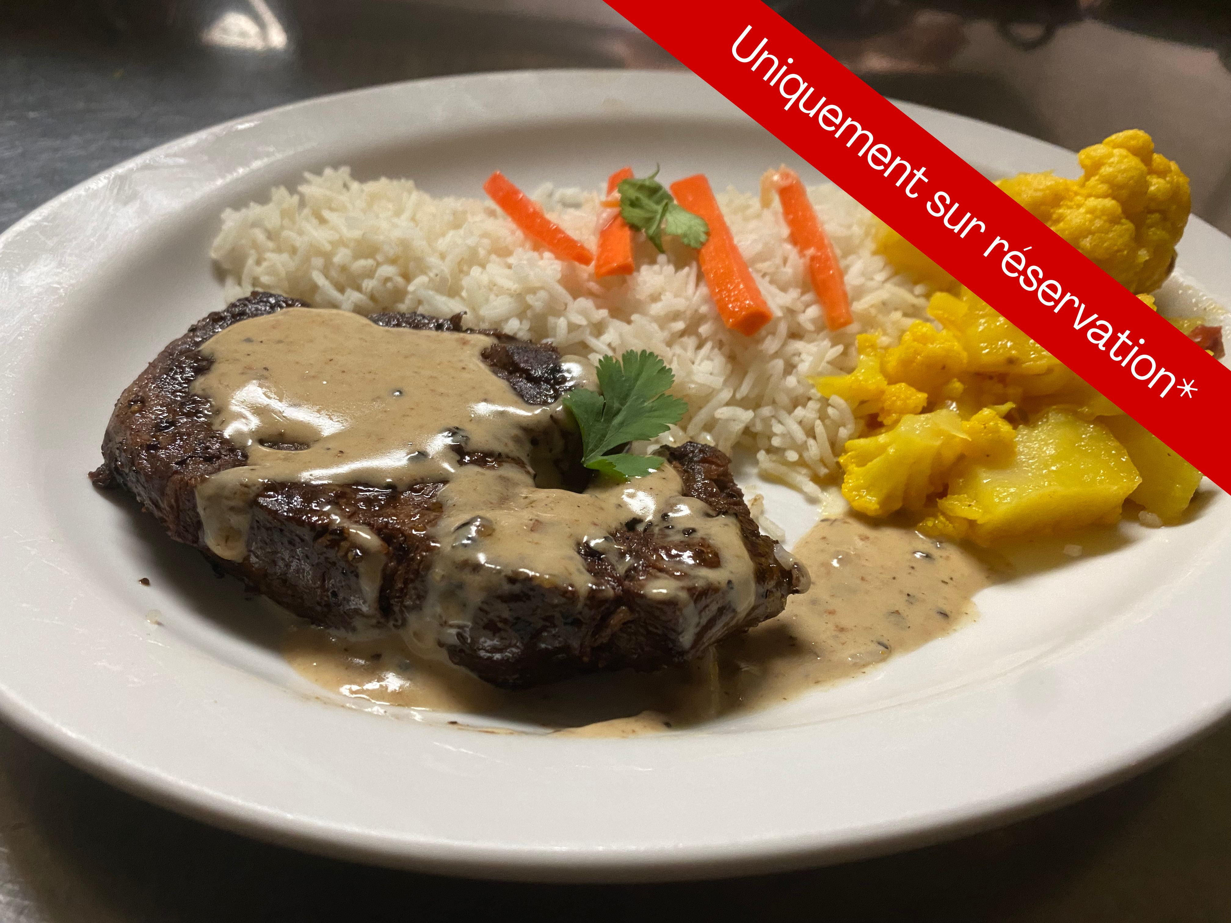 Steak Taj Mahal